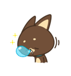 Hoppy Happy Dog（個別スタンプ：28）