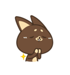 Hoppy Happy Dog（個別スタンプ：34）
