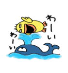 陽気な黄色い鳥（個別スタンプ：23）