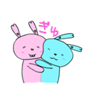 るなとうさぎたち（個別スタンプ：3）