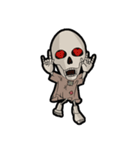skeleton alone（個別スタンプ：1）