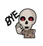 skeleton alone（個別スタンプ：2）