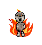 skeleton alone（個別スタンプ：4）