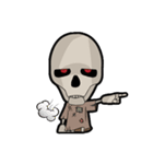 skeleton alone（個別スタンプ：5）