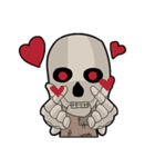 skeleton alone（個別スタンプ：6）