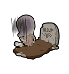 skeleton alone（個別スタンプ：7）