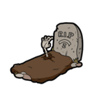 skeleton alone（個別スタンプ：8）