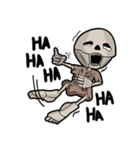 skeleton alone（個別スタンプ：9）