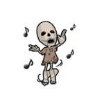 skeleton alone（個別スタンプ：11）