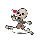 skeleton alone（個別スタンプ：13）