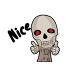 skeleton alone（個別スタンプ：14）