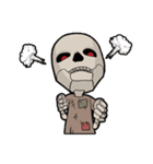 skeleton alone（個別スタンプ：16）