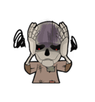 skeleton alone（個別スタンプ：20）