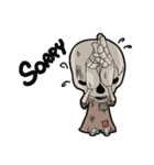 skeleton alone（個別スタンプ：22）