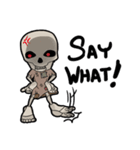 skeleton alone（個別スタンプ：24）