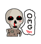 skeleton alone（個別スタンプ：25）