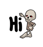 skeleton alone（個別スタンプ：27）