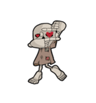skeleton alone（個別スタンプ：28）