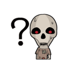 skeleton alone（個別スタンプ：38）