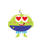 The Funny Alien（個別スタンプ：9）