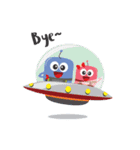 The Funny Alien（個別スタンプ：33）