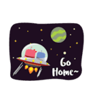 The Funny Alien（個別スタンプ：37）