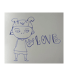 Drawing strickers classic（個別スタンプ：8）