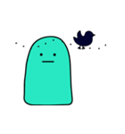 BLUE's happiness（個別スタンプ：35）