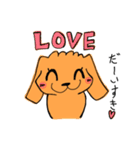 Chocolate of toy poodle good（個別スタンプ：28）