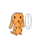 Chocolate of toy poodle good（個別スタンプ：34）