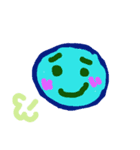 funny faces！（個別スタンプ：7）