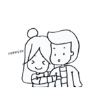 UHU and DD（個別スタンプ：16）