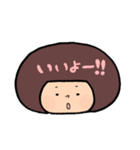 ボブ子のゆるーい日々（個別スタンプ：6）