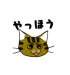 挨拶スタンプ 猫マンガ仕様（個別スタンプ：28）