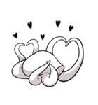 Parasitism Face, say HELLO（個別スタンプ：6）