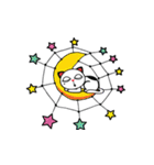 a cats living in the moon town star room（個別スタンプ：2）