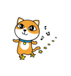 a cats living in the moon town star room（個別スタンプ：3）