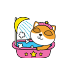 a cats living in the moon town star room（個別スタンプ：13）