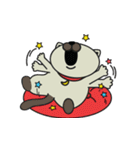 a cats living in the moon town star room（個別スタンプ：17）