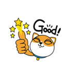 a cats living in the moon town star room（個別スタンプ：22）