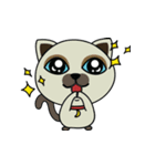 a cats living in the moon town star room（個別スタンプ：23）