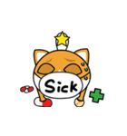 a cats living in the moon town star room（個別スタンプ：30）