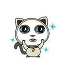 a cats living in the moon town star room（個別スタンプ：31）