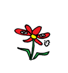 花の妖精（中国語）（個別スタンプ：3）