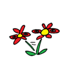 花の妖精（中国語）（個別スタンプ：7）