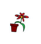 花の妖精（中国語）（個別スタンプ：29）