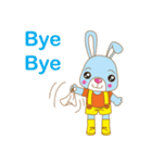 Blue Rabbit Boy（個別スタンプ：2）