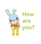 Blue Rabbit Boy（個別スタンプ：7）