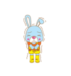 Blue Rabbit Boy（個別スタンプ：15）