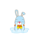 Blue Rabbit Boy（個別スタンプ：22）